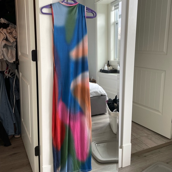 Tie Dye Maxi Dress - Picture 4 of 6